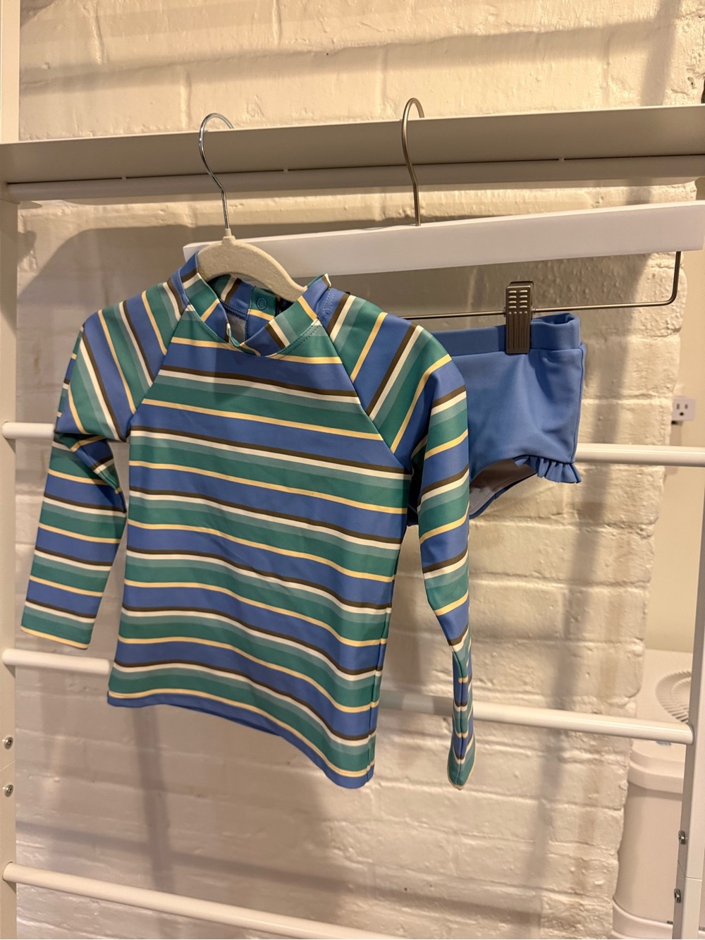 Minnow - girls rash guard and bottom set - 3/4T
